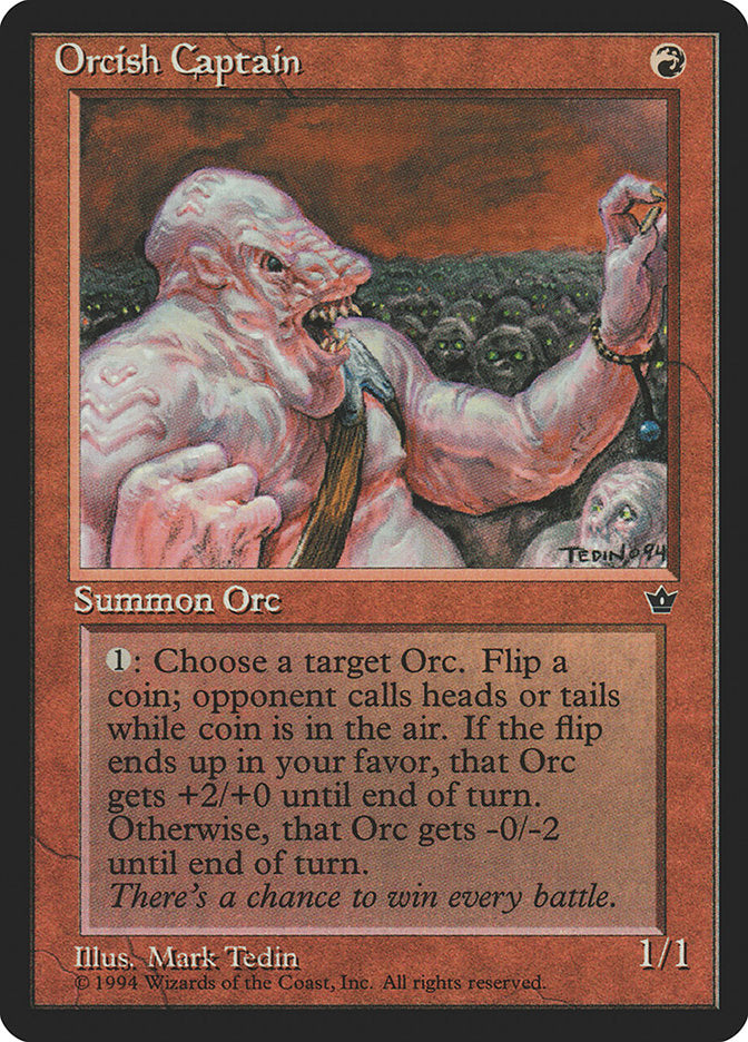 Orcish Captain [Fallen Empires] | L.A. Mood Comics and Games