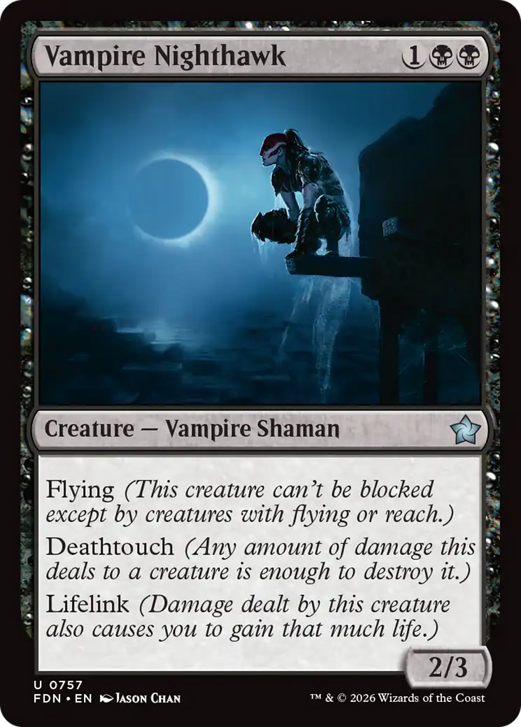 Vampire Nighthawk (0757) [Foundations] | L.A. Mood Comics and Games