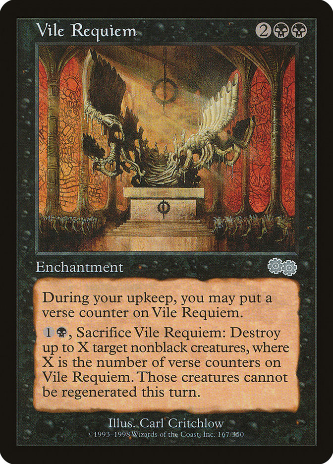 Vile Requiem [Urza's Saga] | L.A. Mood Comics and Games