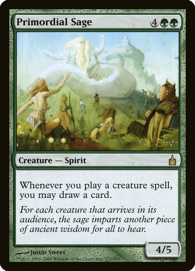 Primordial Sage [Ravnica: City of Guilds] | L.A. Mood Comics and Games