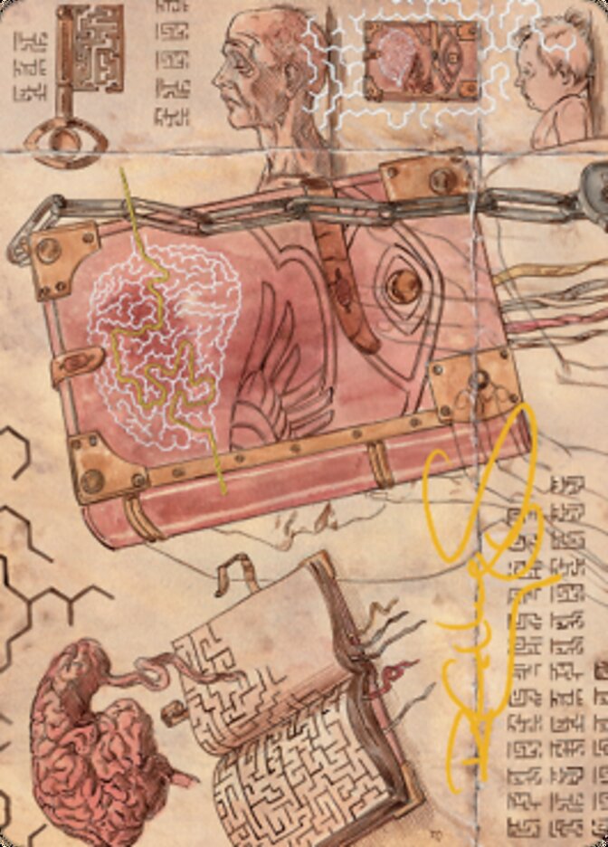 Mazemind Tome Art Card (Gold-Stamped Signature) [The Brothers' War Art Series] | L.A. Mood Comics and Games