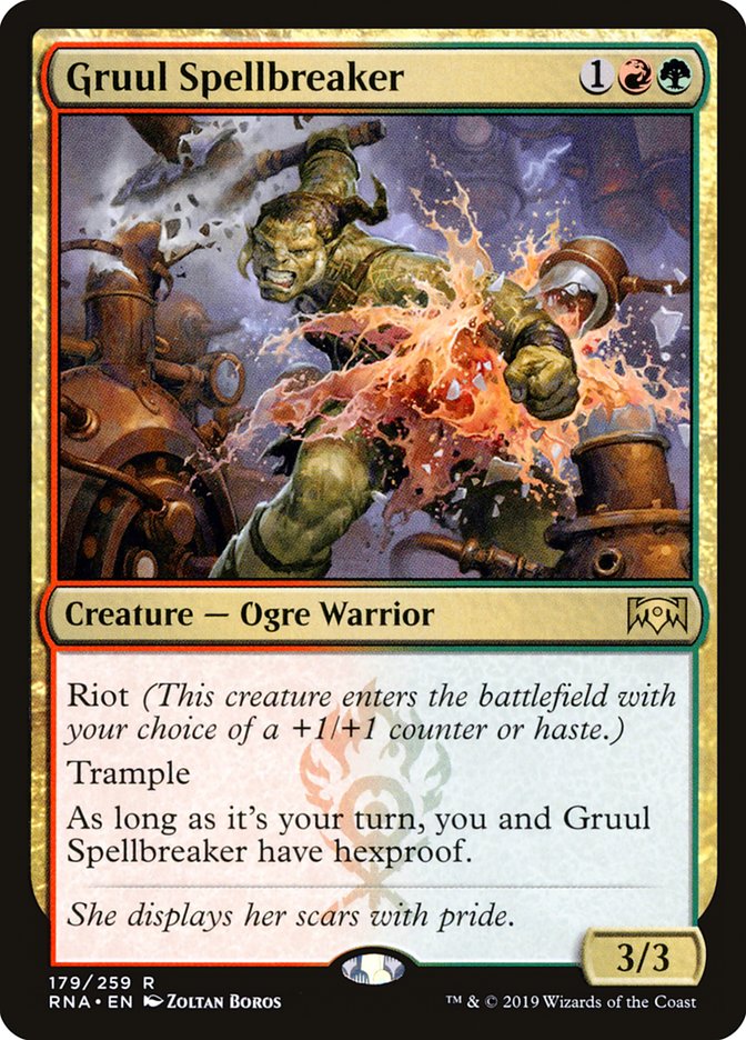 Gruul Spellbreaker [Ravnica Allegiance] | L.A. Mood Comics and Games
