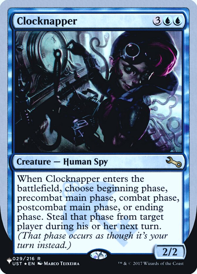 Clocknapper (Unfinity Foil Edition) [The List] | L.A. Mood Comics and Games