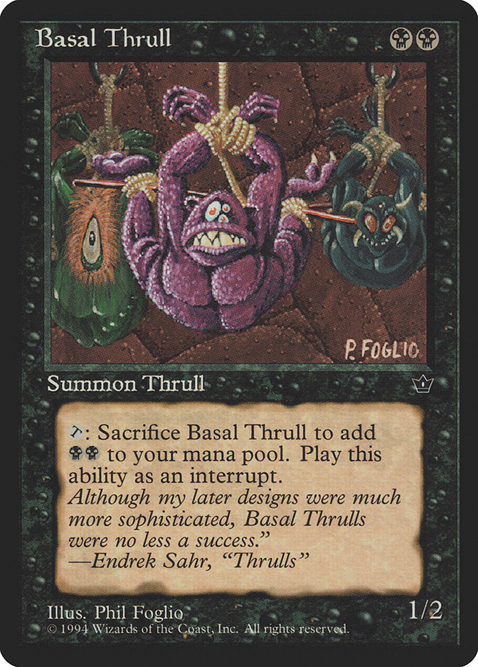 Basal Thrull (Phil Foglio) [Fallen Empires] | L.A. Mood Comics and Games