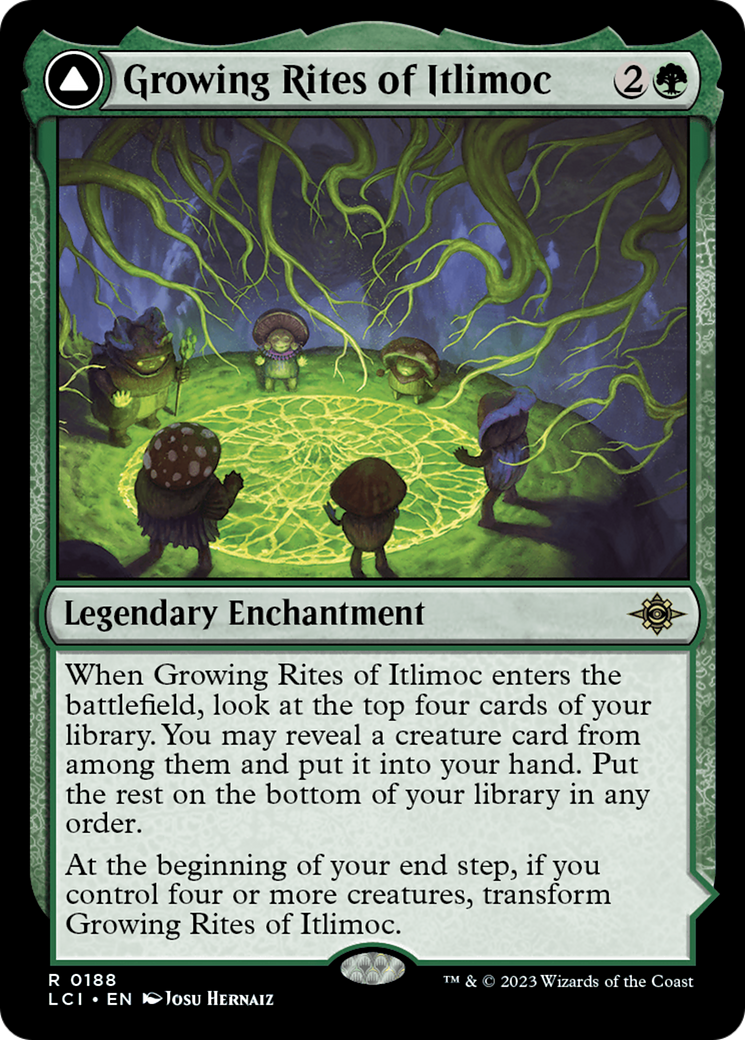 Growing Rites of Itlimoc // Itlimoc, Cradle of the Sun [The Lost Caverns of Ixalan] | L.A. Mood Comics and Games