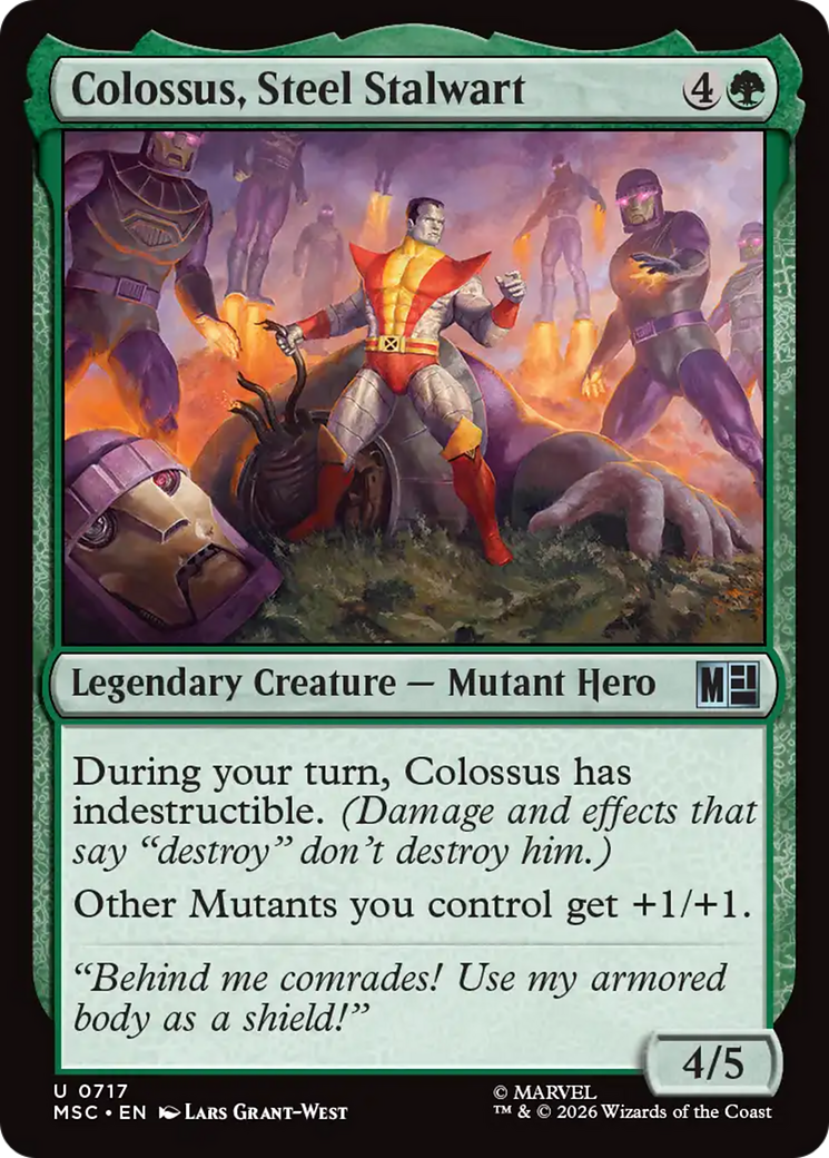 Colossus, Steel Stalwart [Marvel Super Heroes Commander] | L.A. Mood Comics and Games