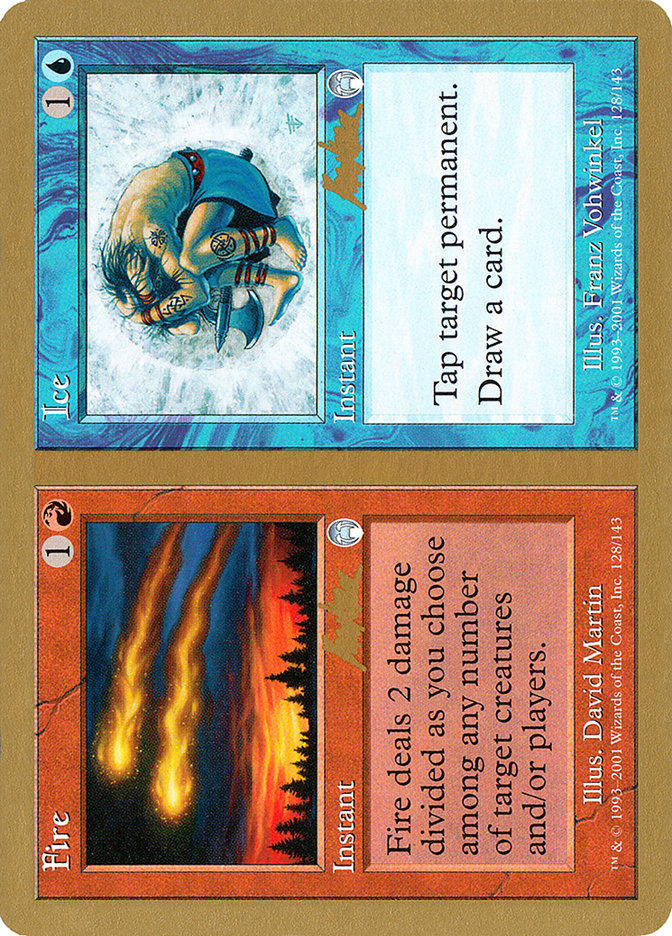 Fire // Ice (Brian Kibler) [World Championship Decks 2002] | L.A. Mood Comics and Games