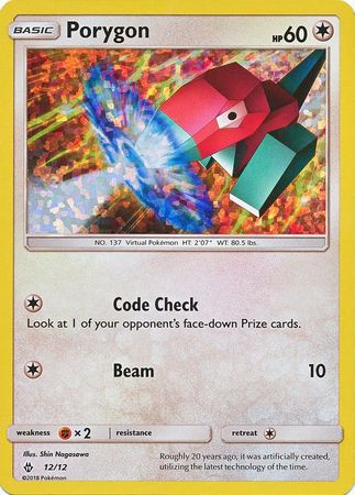 Porygon (12/12) [McDonald's Promos: 2018 Collection] | L.A. Mood Comics and Games