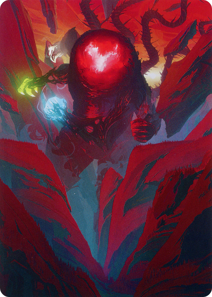 Omnath, Locus of All Art Card (62) [March of the Machine Art Series] | L.A. Mood Comics and Games