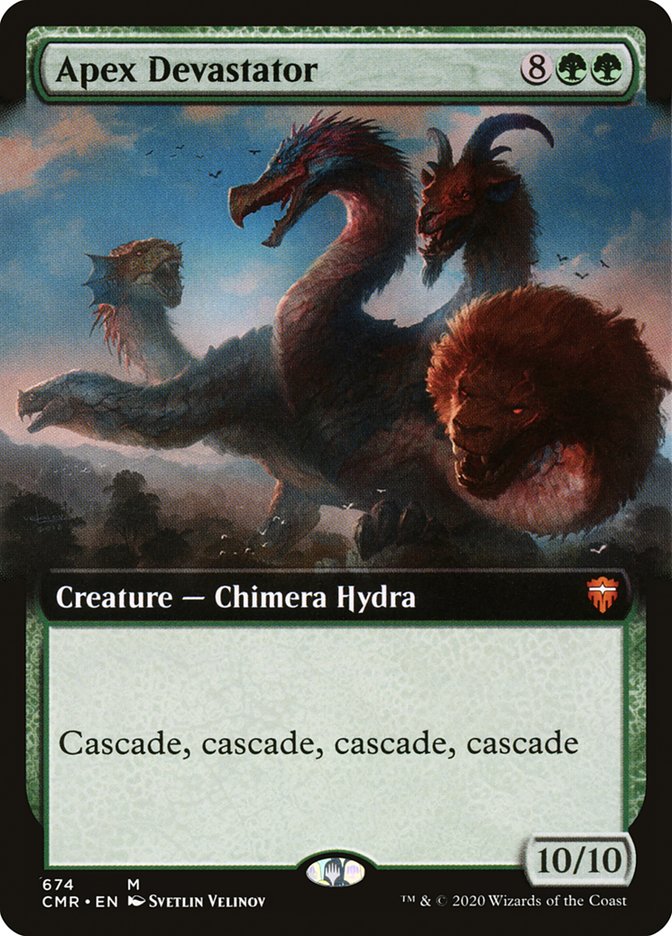 Apex Devastator (Extended Art) [Commander Legends] | L.A. Mood Comics and Games