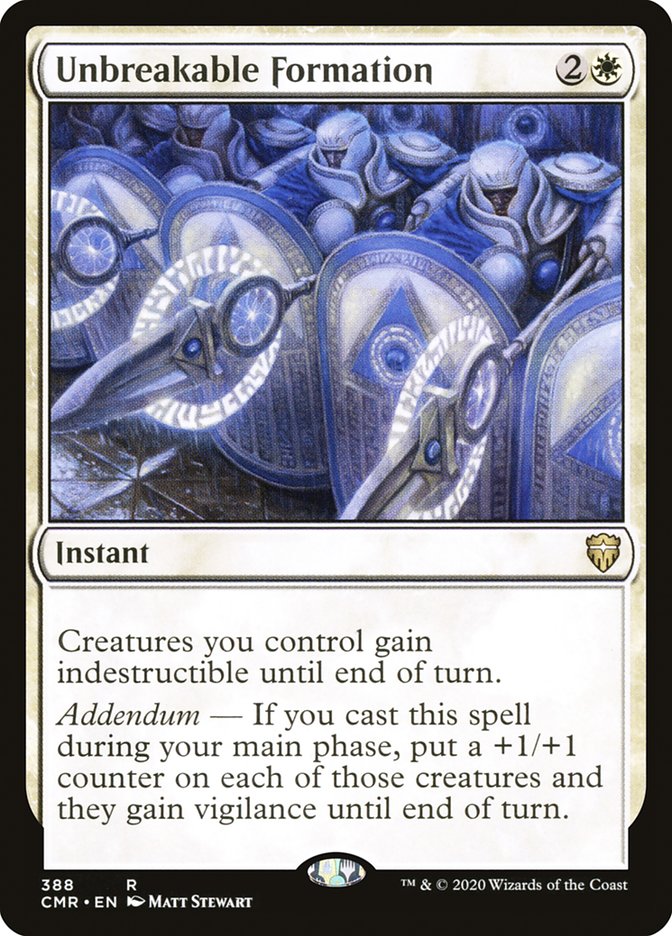 Unbreakable Formation [Commander Legends] | L.A. Mood Comics and Games