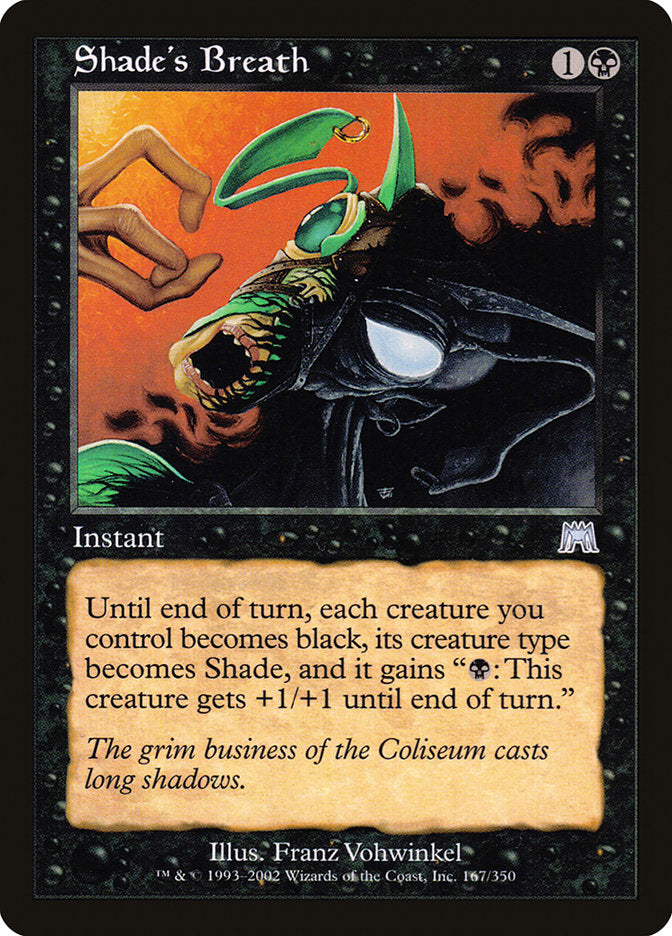 Shade's Breath [Onslaught] | L.A. Mood Comics and Games