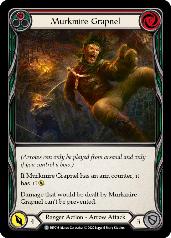 Murkmire Grapnel (Red) [RIP016] (Outsiders Riptide Blitz Deck) | L.A. Mood Comics and Games