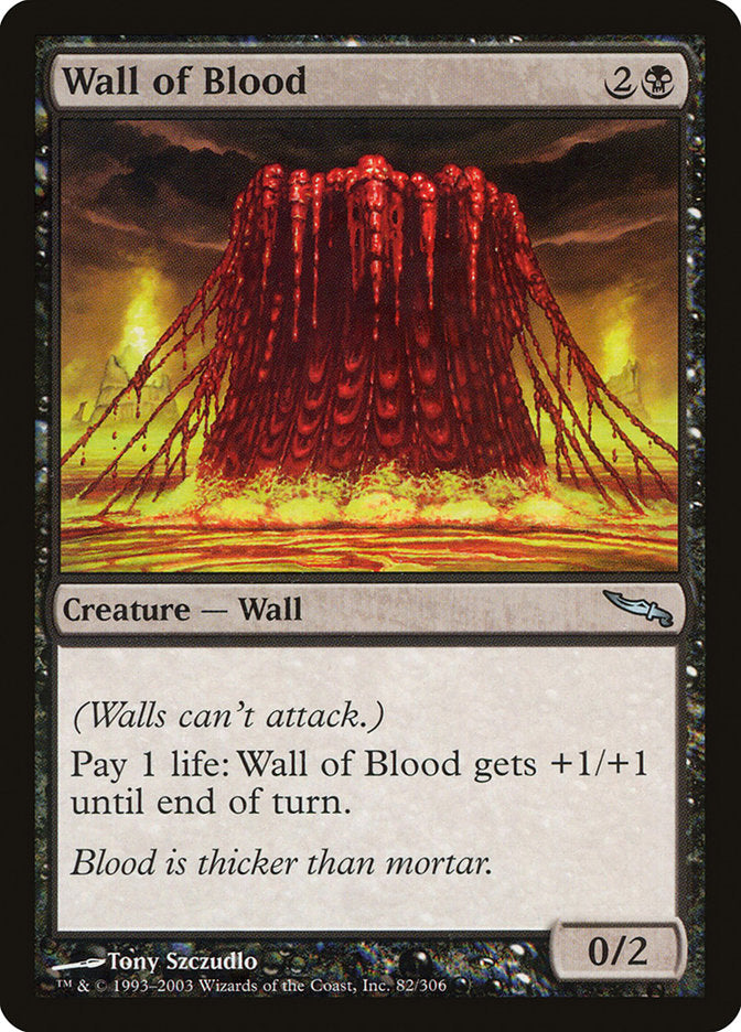 Wall of Blood [Mirrodin] | L.A. Mood Comics and Games