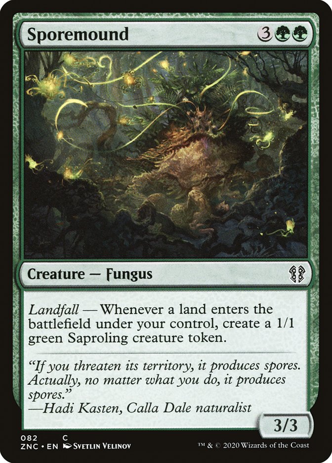 Sporemound [Zendikar Rising Commander] | L.A. Mood Comics and Games