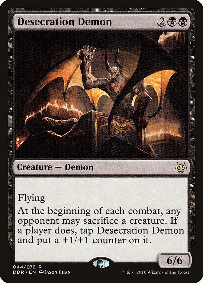 Desecration Demon [Duel Decks: Nissa vs. Ob Nixilis] | L.A. Mood Comics and Games