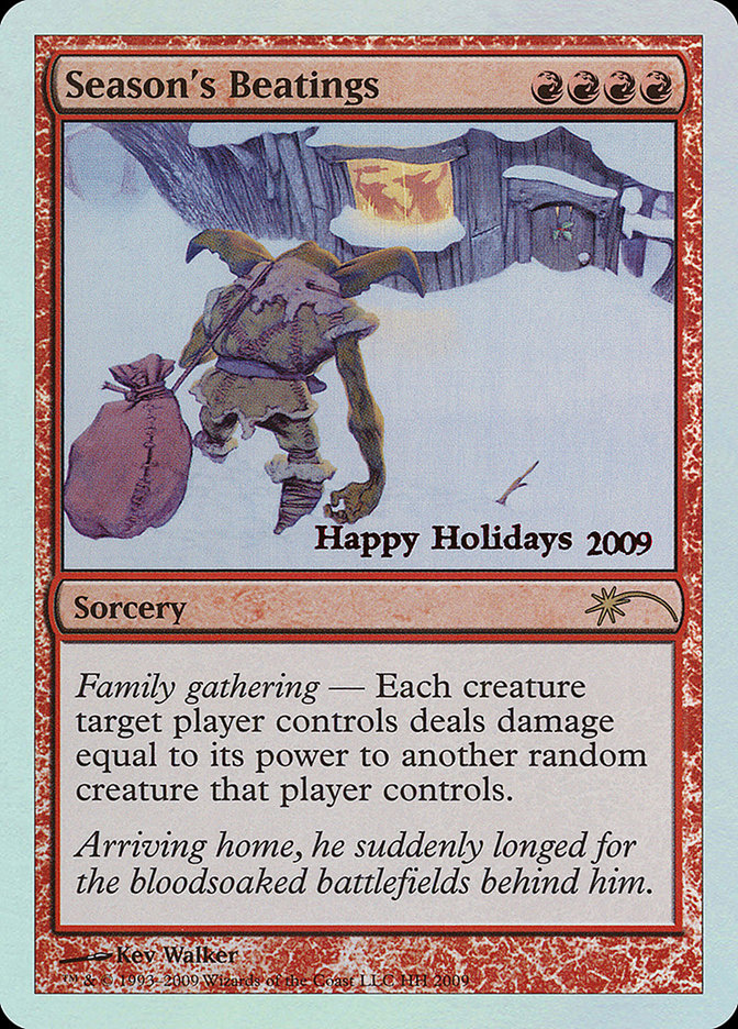 Season's Beatings [Happy Holidays] | L.A. Mood Comics and Games