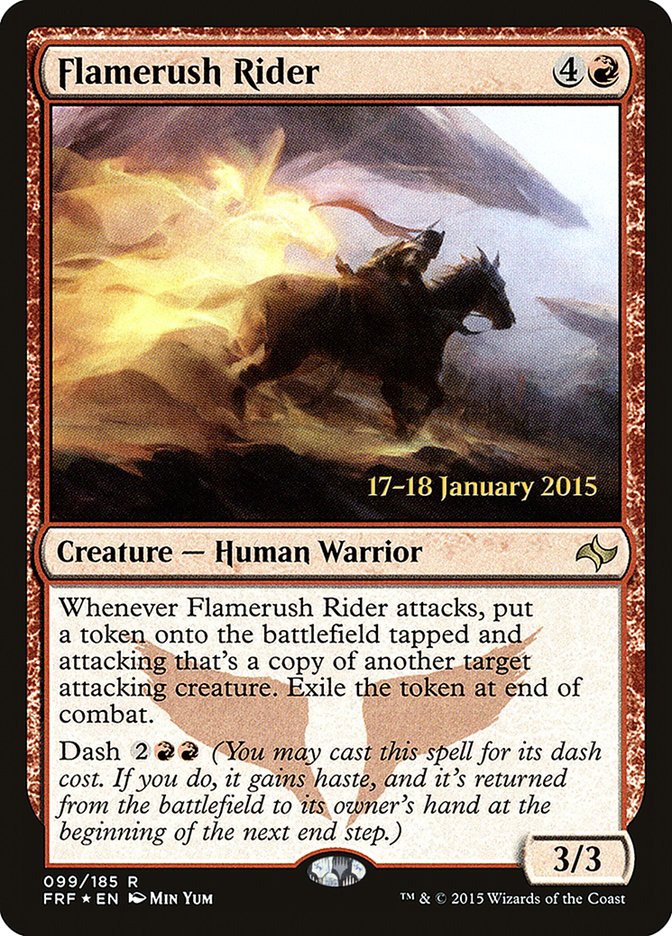 Flamerush Rider [Fate Reforged Prerelease Promos] | L.A. Mood Comics and Games