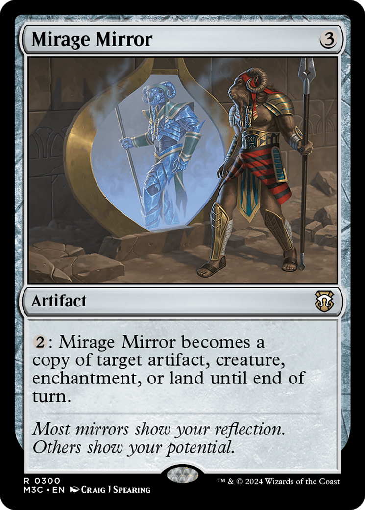 Mirage Mirror (Ripple Foil) [Modern Horizons 3 Commander] | L.A. Mood Comics and Games