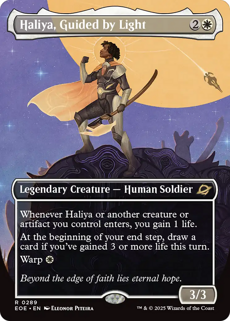 Haliya, Guided by Light (Borderless) [Edge of Eternities] | L.A. Mood Comics and Games