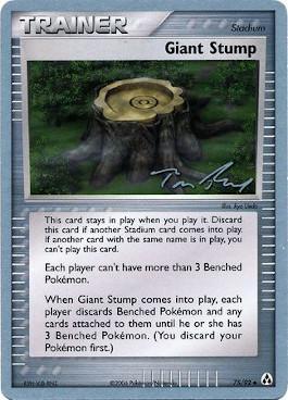 Giant Stump (75/92) (Legendary Ascent - Tom Roos) [World Championships 2007] | L.A. Mood Comics and Games