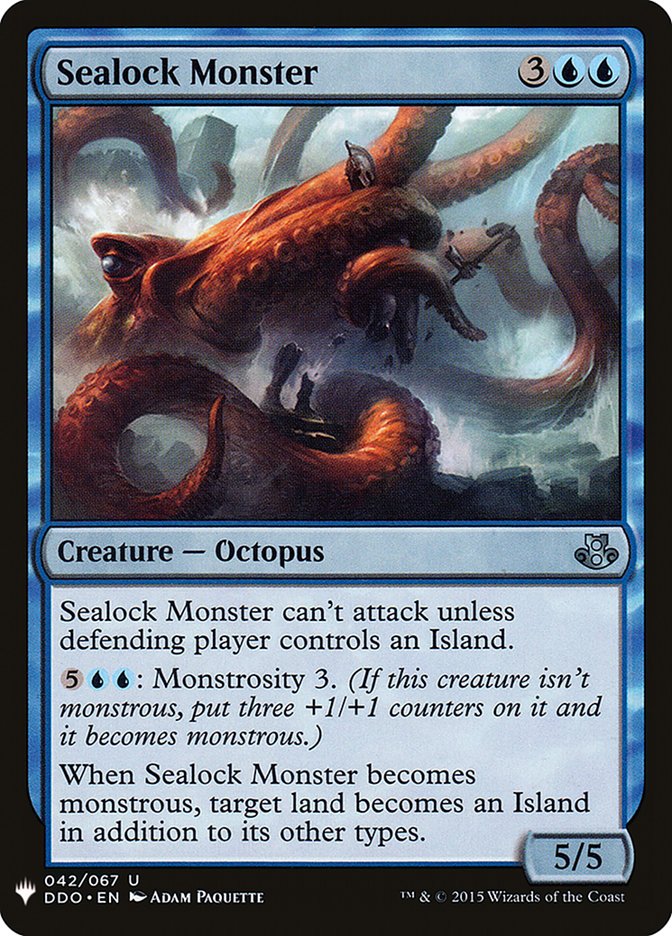 Sealock Monster [Mystery Booster] | L.A. Mood Comics and Games
