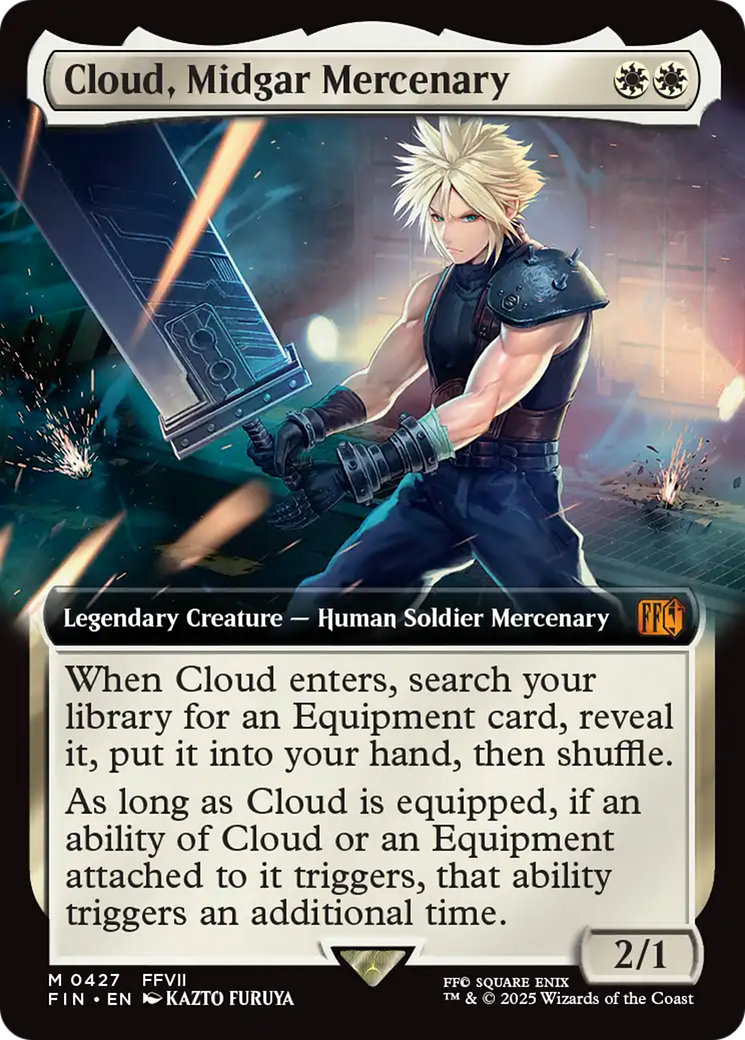Cloud, Midgar Mercenary (Extended Art) [FINAL FANTASY] | L.A. Mood Comics and Games