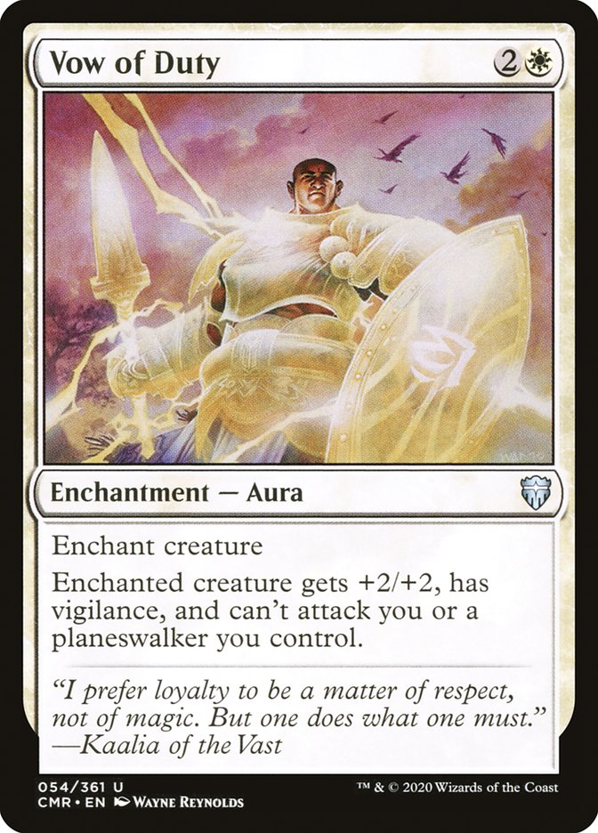 Vow of Duty [Commander Legends] | L.A. Mood Comics and Games