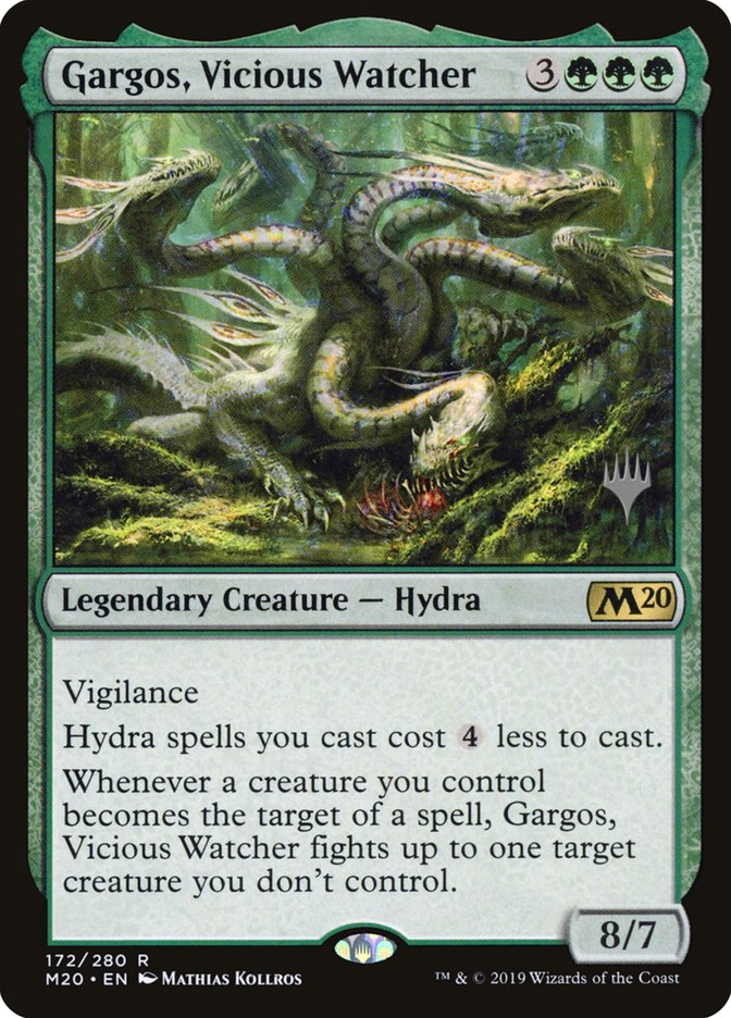 Gargos, Vicious Watcher (Promo Pack) [Core Set 2020 Promos] | L.A. Mood Comics and Games