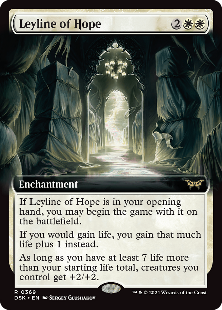 Leyline of Hope (Extended Art) [Duskmourn: House of Horror] | L.A. Mood Comics and Games