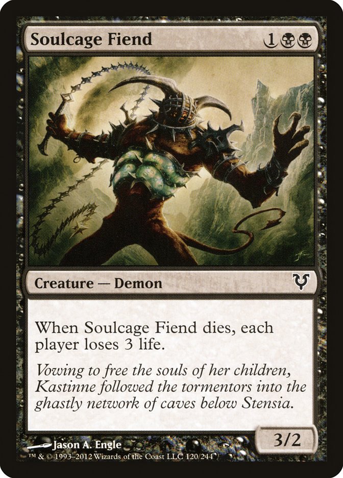 Soulcage Fiend [Avacyn Restored] | L.A. Mood Comics and Games