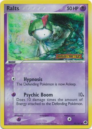 Ralts (60/101) (Stamped) [EX: Dragon Frontiers] | L.A. Mood Comics and Games