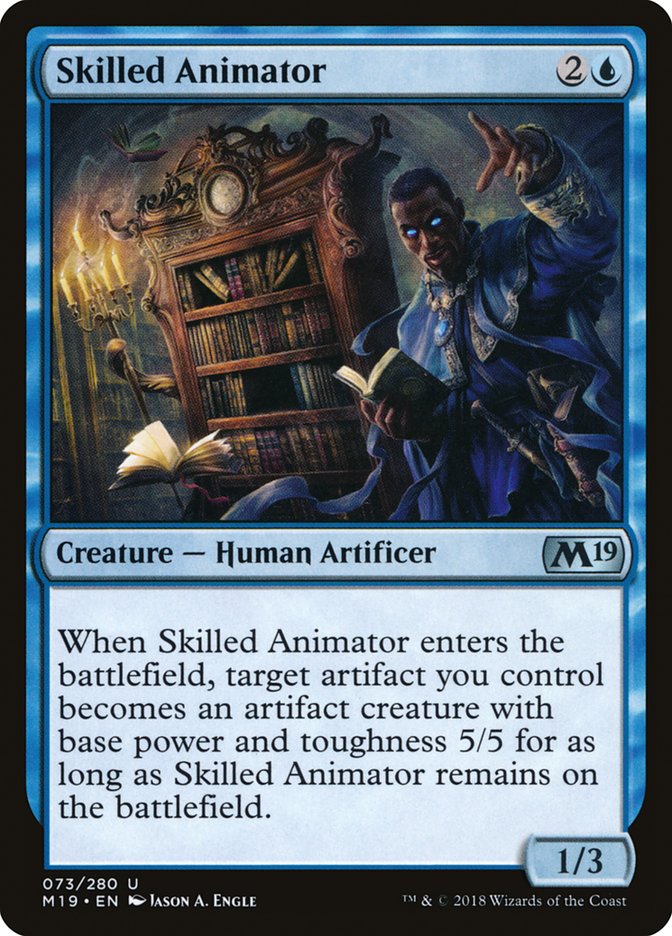 Skilled Animator [Core Set 2019] | L.A. Mood Comics and Games