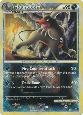 Houndoom (5/90) (League Promo) [HeartGold & SoulSilver: Undaunted] | L.A. Mood Comics and Games