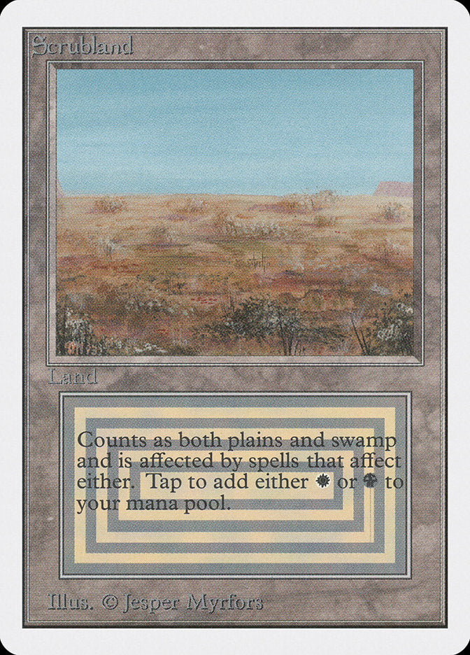 Scrubland [Unlimited Edition] | L.A. Mood Comics and Games