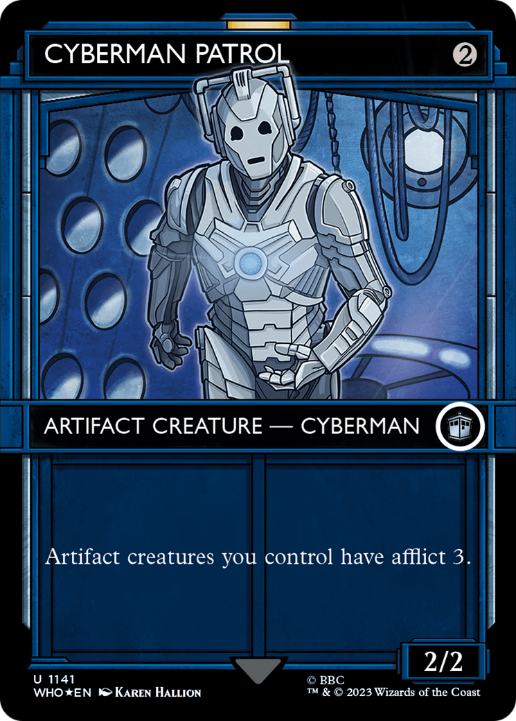 Cyberman Patrol (Showcase) (Surge Foil) [Doctor Who] | L.A. Mood Comics and Games