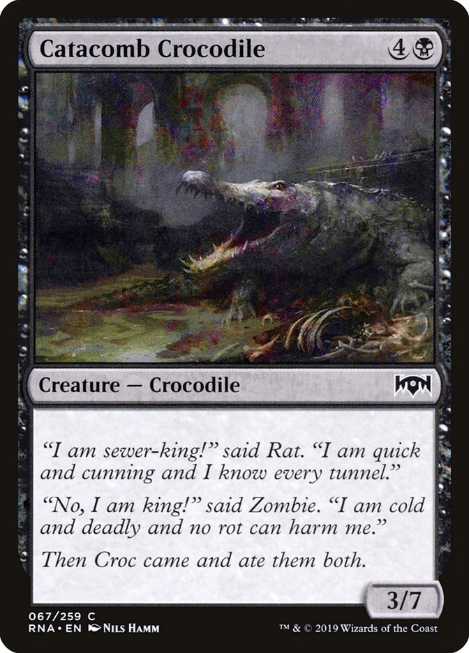 Catacomb Crocodile [Ravnica Allegiance] | L.A. Mood Comics and Games