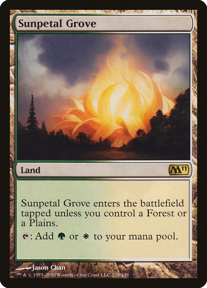 Sunpetal Grove [Magic 2011] | L.A. Mood Comics and Games