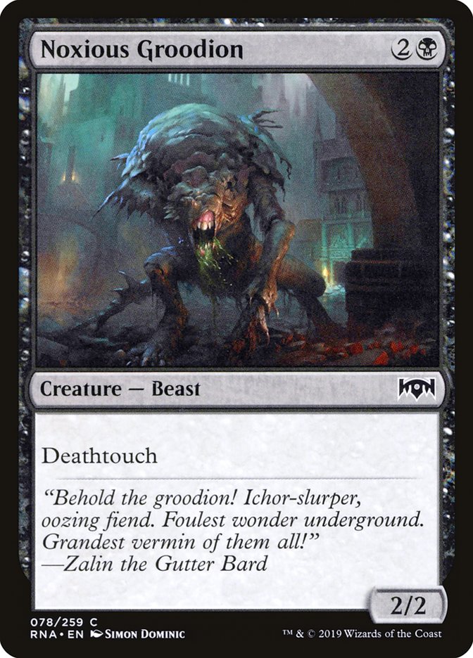 Noxious Groodion [Ravnica Allegiance] | L.A. Mood Comics and Games