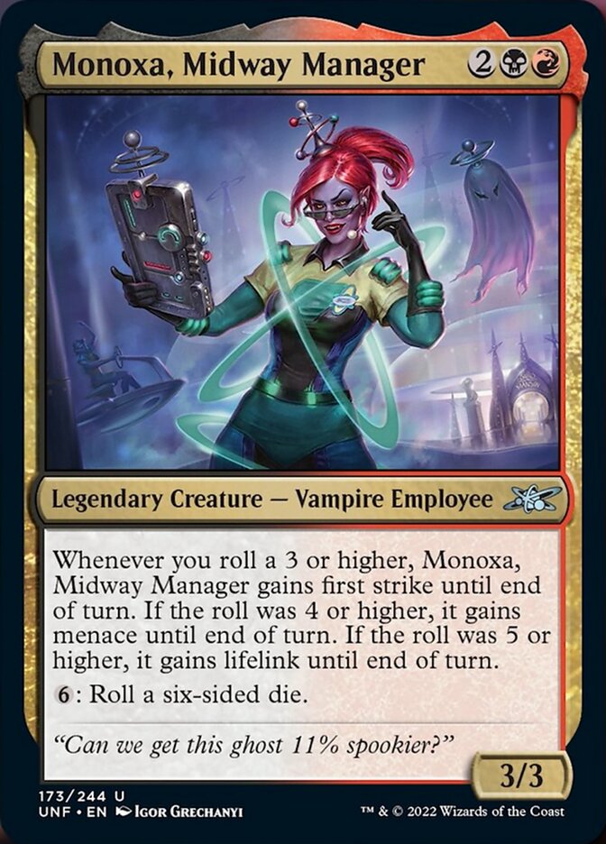 Monoxa, Midway Manager [Unfinity] | L.A. Mood Comics and Games