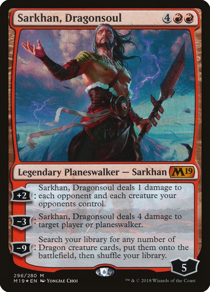 Sarkhan, Dragonsoul [Core Set 2019] | L.A. Mood Comics and Games