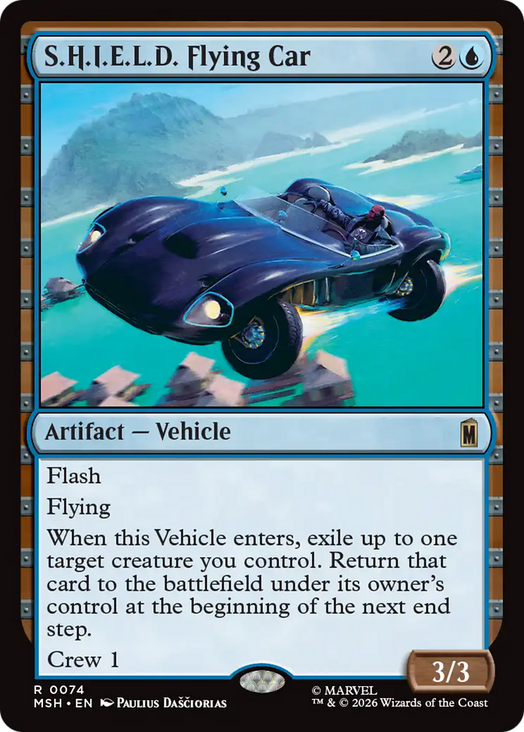 S.H.I.E.L.D. Flying Car [Marvel Super Heroes] | L.A. Mood Comics and Games