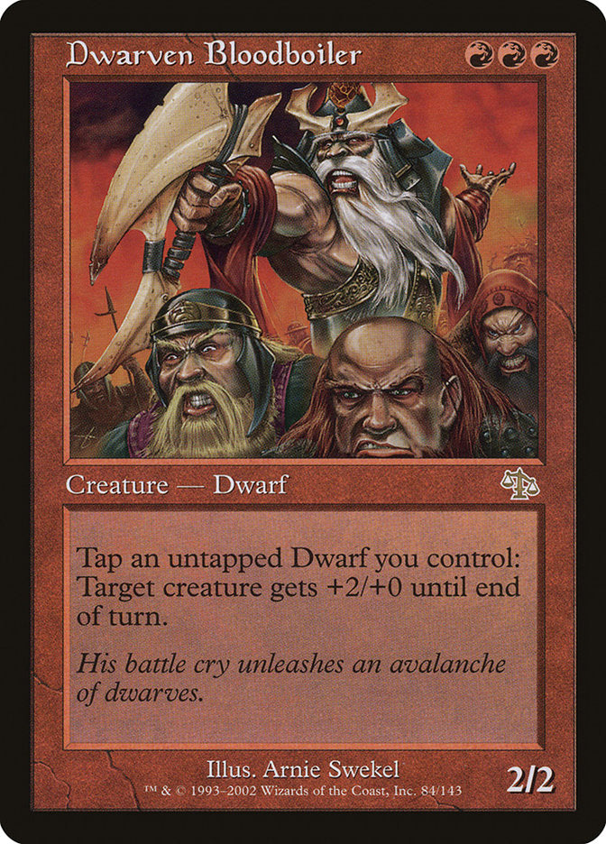 Dwarven Bloodboiler [Judgment] | L.A. Mood Comics and Games