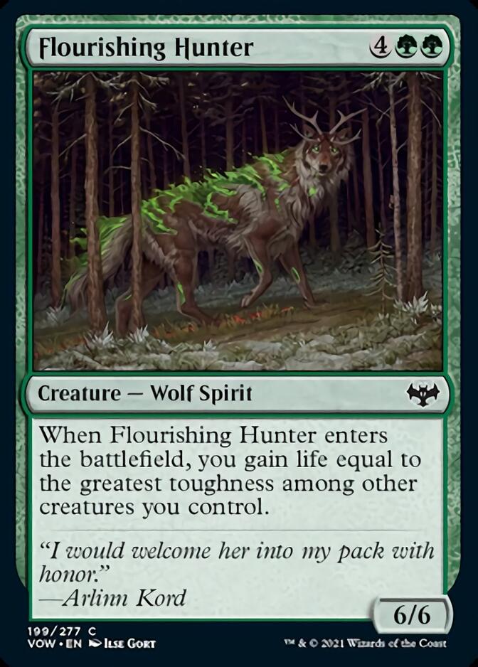 Flourishing Hunter [Innistrad: Crimson Vow] | L.A. Mood Comics and Games