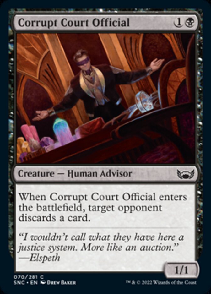 Corrupt Court Official [Streets of New Capenna] | L.A. Mood Comics and Games