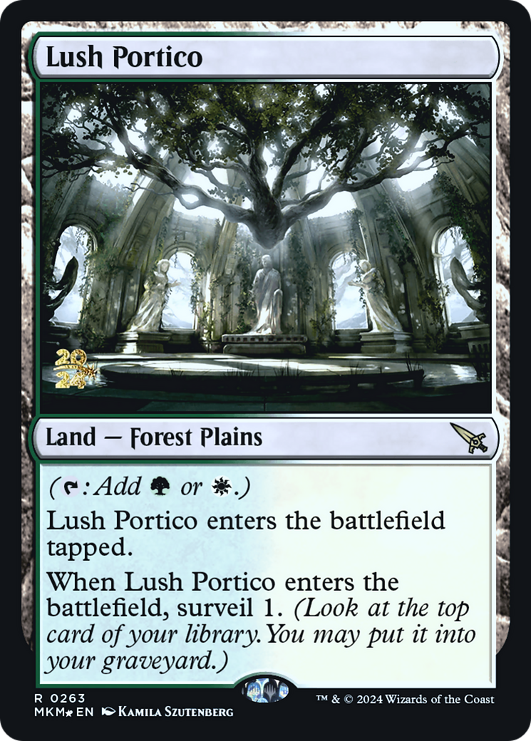 Lush Portico [Murders at Karlov Manor Prerelease Promos] | L.A. Mood Comics and Games