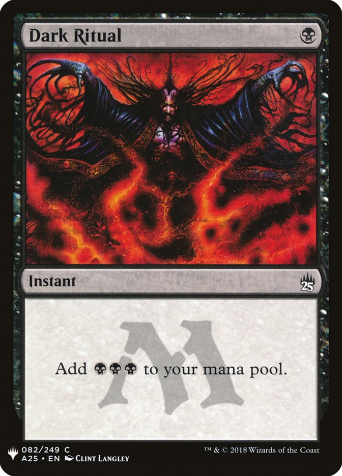 Dark Ritual [Mystery Booster] | L.A. Mood Comics and Games