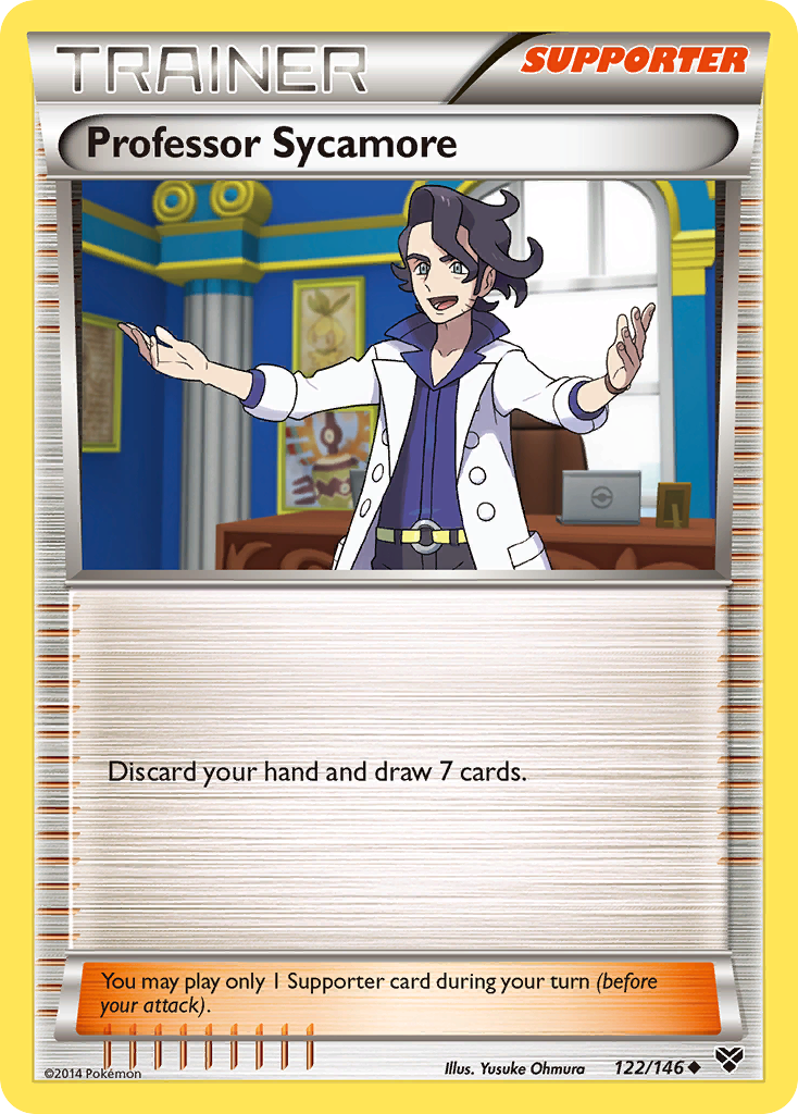 Professor Sycamore (122/146) [XY: Base Set] | L.A. Mood Comics and Games