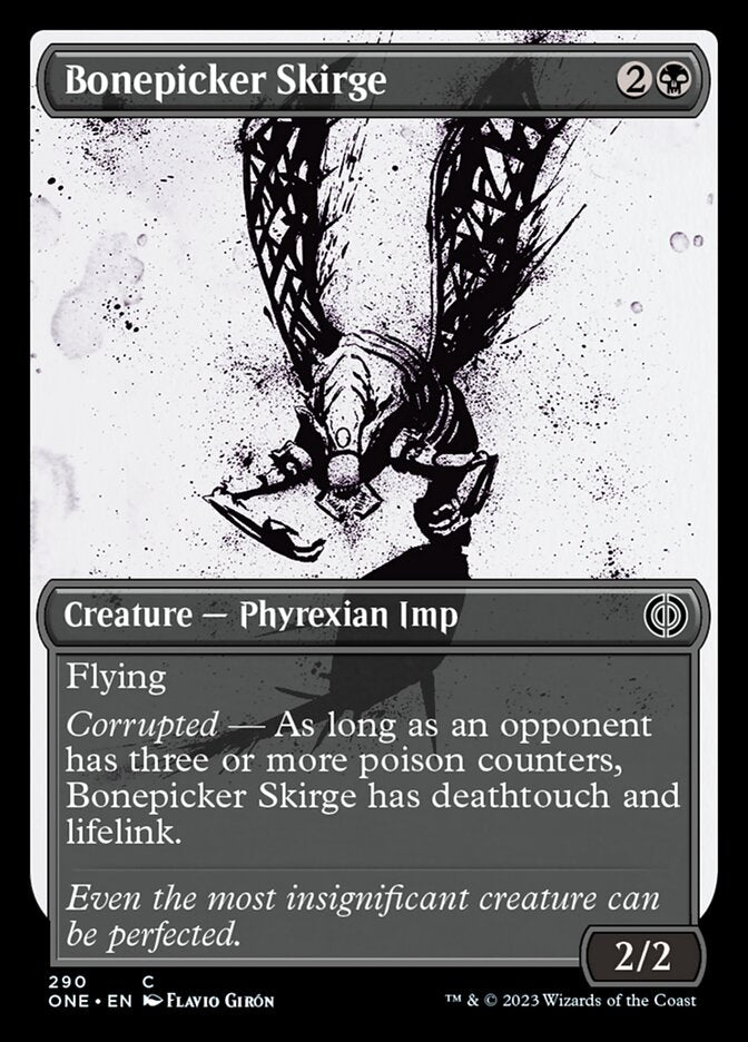 Bonepicker Skirge (Showcase Ichor) [Phyrexia: All Will Be One] | L.A. Mood Comics and Games