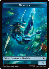 Wall (003) // Merfolk (006) Double-Sided Token [Marvel Super Heroes Commander Tokens] | L.A. Mood Comics and Games